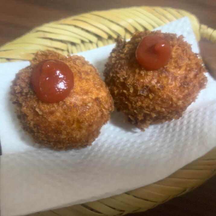 サクッと美味しい♫コロコロはんぺん揚げ